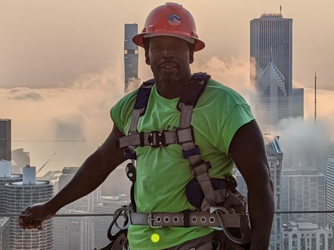 Fred Walls at Work